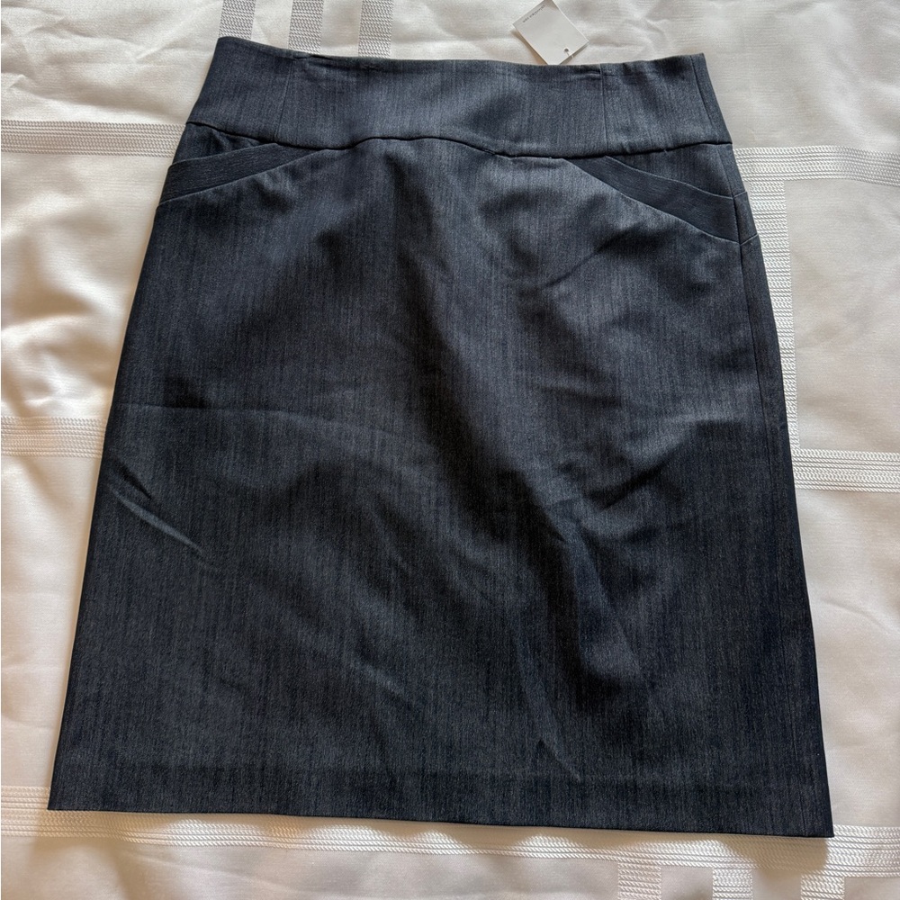 NWT, Calvin Klein Jean-style Pencil Skirt
